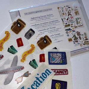 Creative Memories European Adventure Stickers